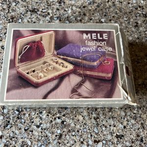 Vintage Mele jewelry case